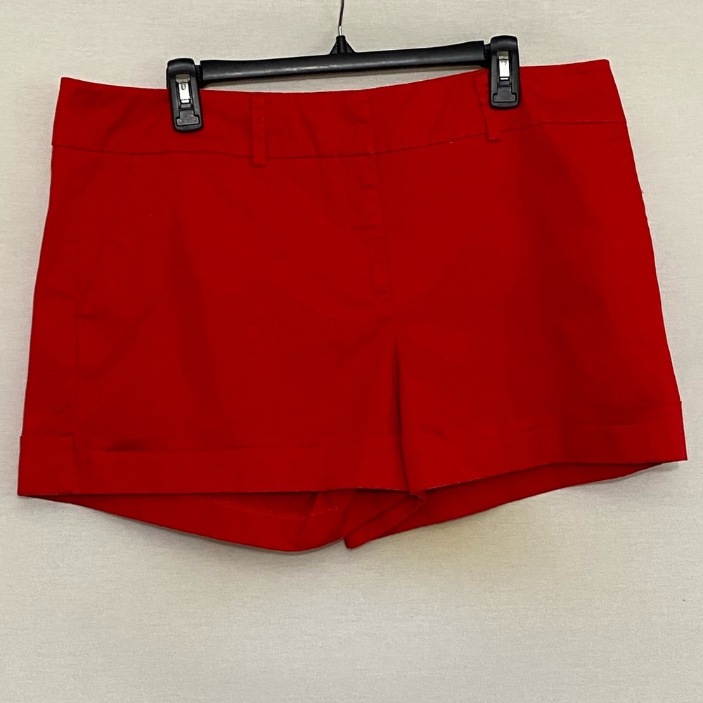 AA-184 New York & Company PLUS SIZE 18 Red Summer Shorts